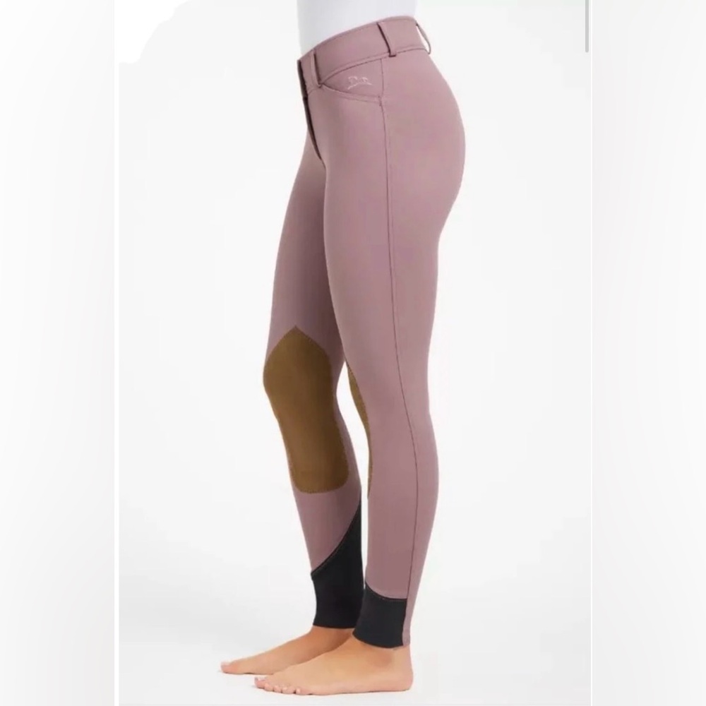 RJ Classics Gracie Knee Patch Breech In Grape Shake Size 30R